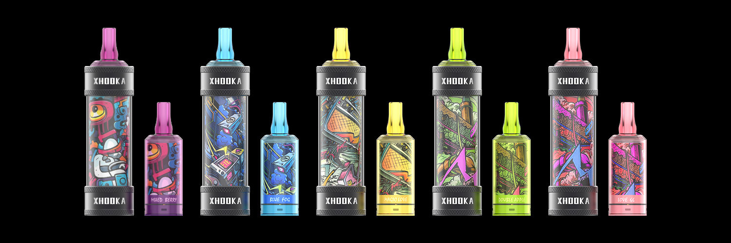 Newest RGB mini e hookah shisha with changeable 10ml pod