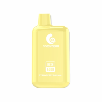 cozyvapor lemon mint mesh disposable vape pod 6000puffs