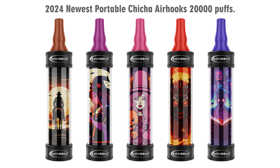 Portable e hookah 20000puffs Shisha  with Changeable Pod 10ml.