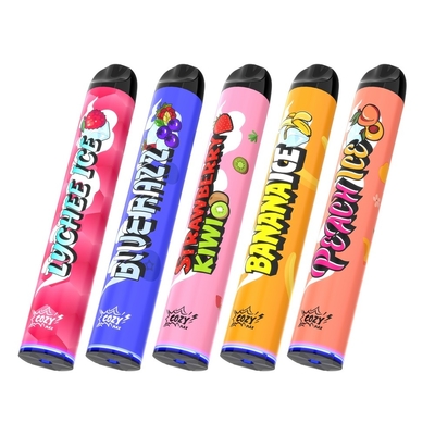 Factory Supply Best Mesh Coil Cozy Max 1800puffs disposable e cigarette
